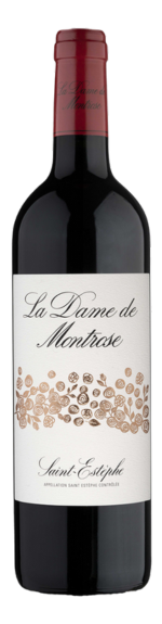 Bottle shot of 2019 La Dame de Montrose, St Estèphe