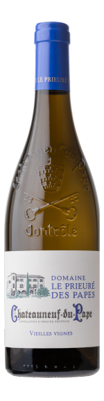 Bottle shot of 2022 Châteauneuf du Pape Blanc Vieilles Vignes
