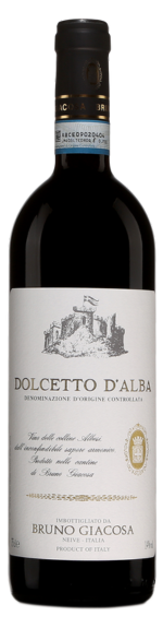 Bottle shot of 2022 Dolcetto