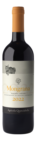 Bottle shot of 2022 Mongrana