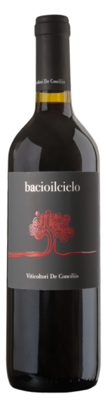 Bottle shot of 2021 Bacioilcielo Aglianico