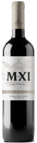 Bottle shot of 2020 Tinto Pesquera MXI