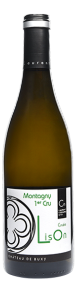 Bottle shot of 2022 Montagny 1er Cru 'Cuvée Lison'