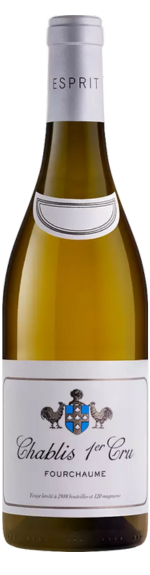 Bottle shot of 2020 Chablis 1er Cru Fourchaume