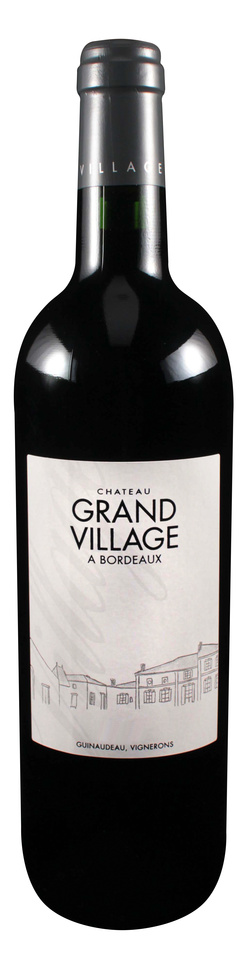 Bottle shot of 2000 Château Grand Village Rouge, Bordeaux Supérieur