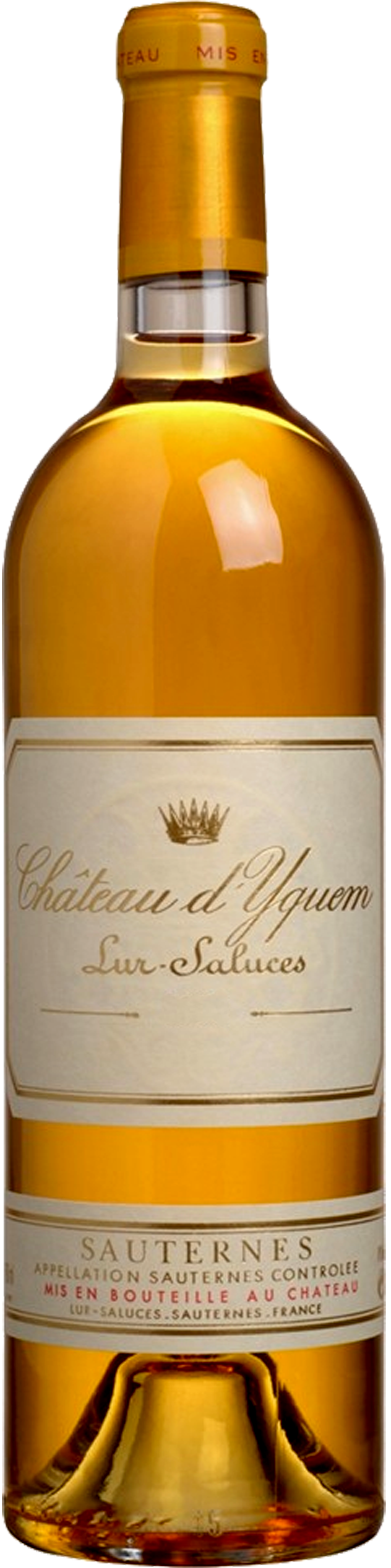 Bottle shot of 2010 Château d'Yquem, 1er Cru Supérieur Sauternes