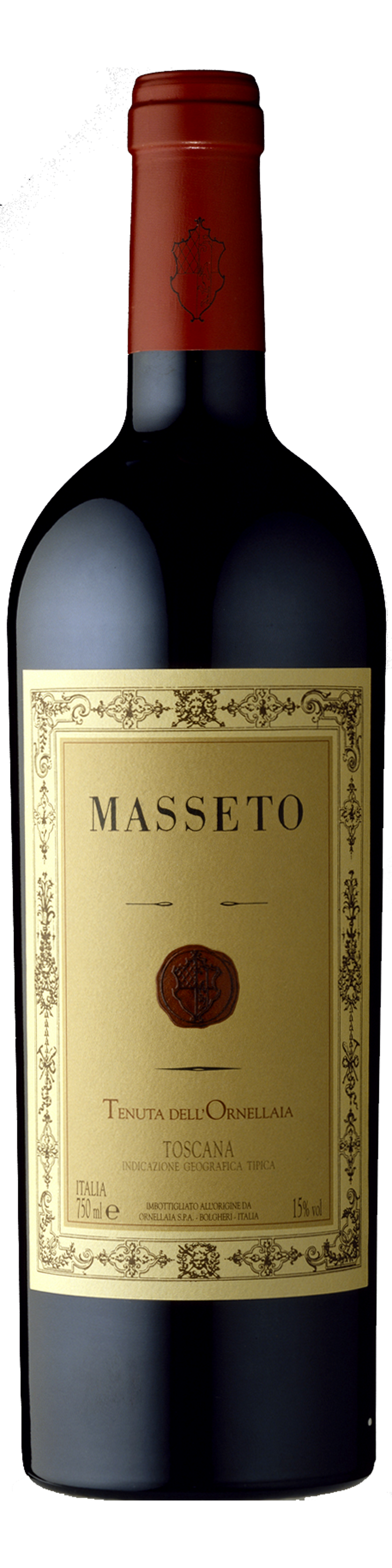 Bottle shot of 2004 Masseto