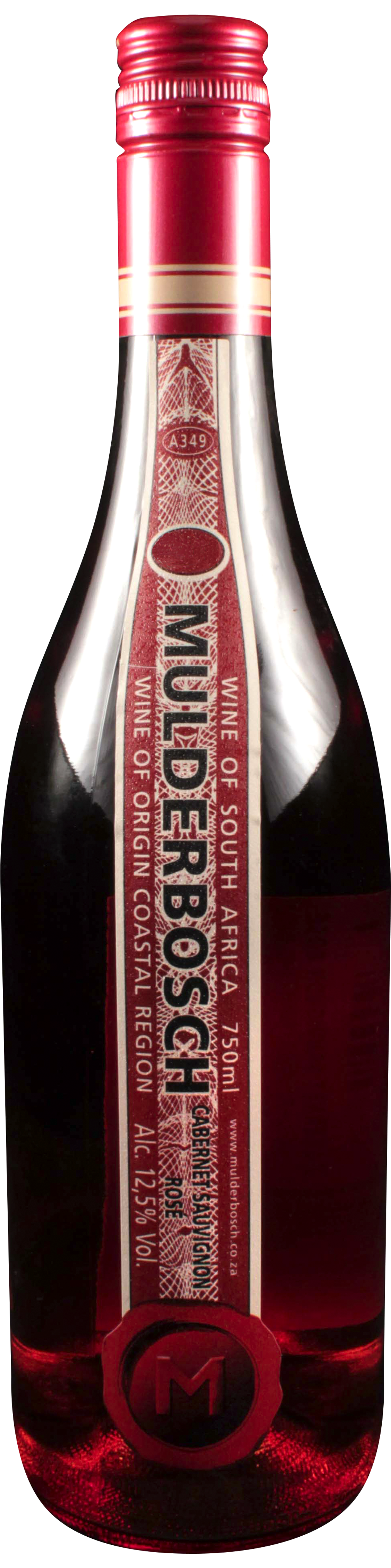 Bottle shot of 2009 Cabernet Sauvignon Rose