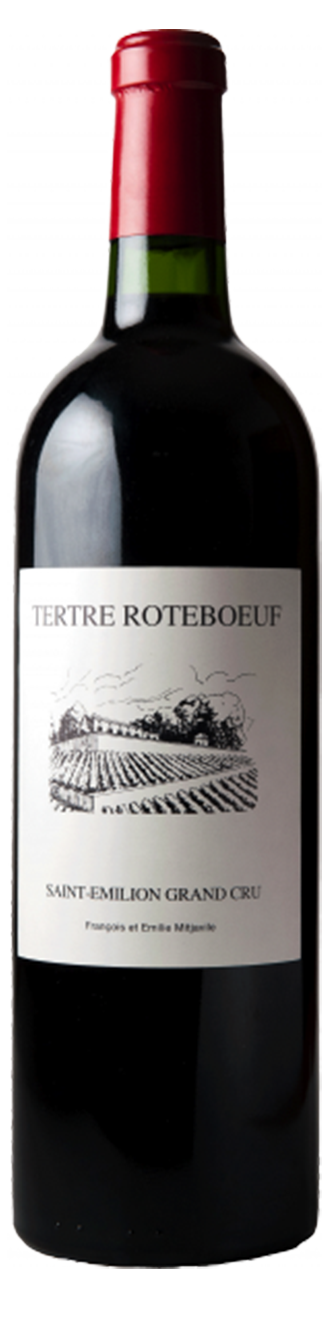 Bottle shot of 2016 Château Le Tertre Roteboeuf, Grand Cru St Emilion